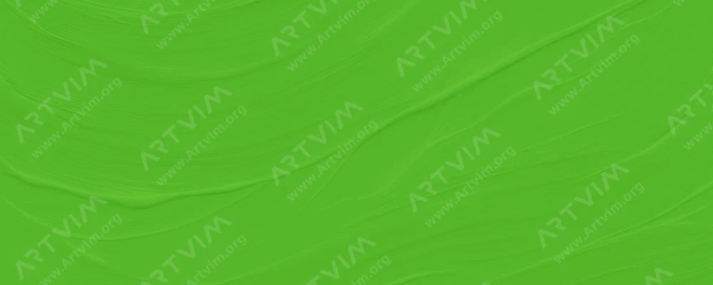 آتلیه : رنگ‌ اکریلیک تعاملی آرتیست : Permanent Green Light