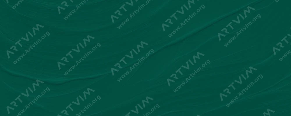 آتلیه : رنگ‌ اکریلیک تعاملی آرتیست : Pthalo Green