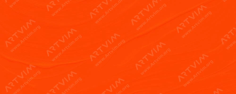 آتلیه : رنگ‌ اکریلیک تعاملی آرتیست : Transparent Perinone Orange