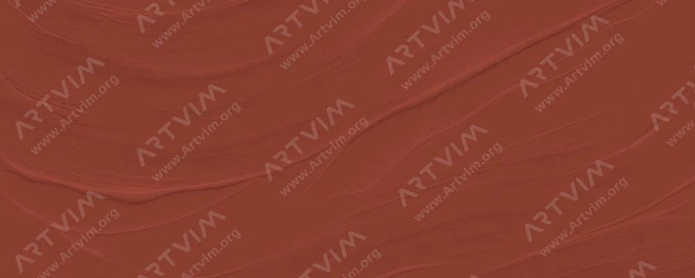 آتلیه : رنگ‌ اکریلیک تعاملی آرتیست : Transparent Red Oxide