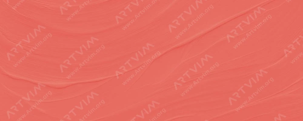 آرا : رنگ اکریلیک : Cadmium Red Light