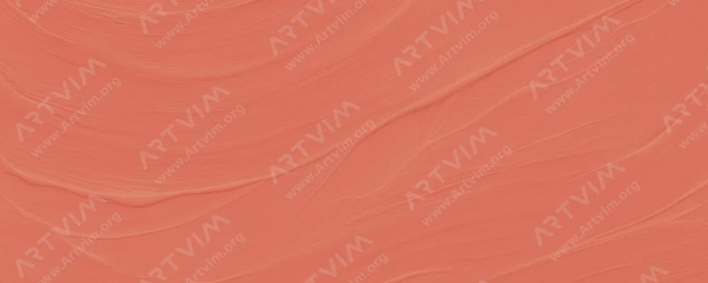 آرا : رنگ اکریلیک : Light Red Orange