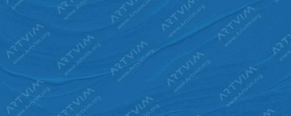 آرا : رنگ اکریلیک : Metallic Blue
