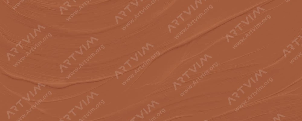 آرا : رنگ اکریلیک : Transparent Red Oxide