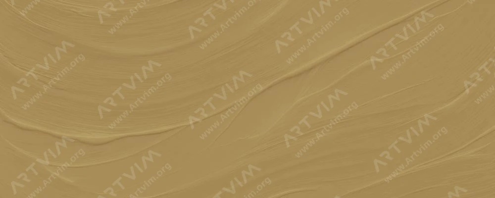 آرا : رنگ اکریلیک : Yellow Ochre Extra
