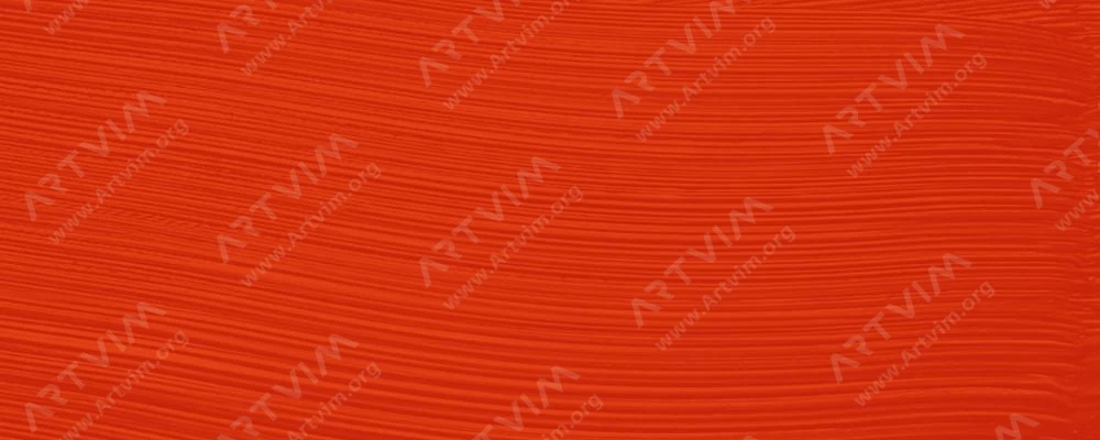آرت اسپکتروم : رنگ روغن آرتیست : Cadmium Scarlet