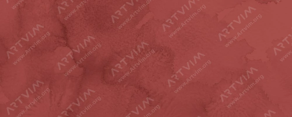 آیویله : آبرنگ : Red Brown 5