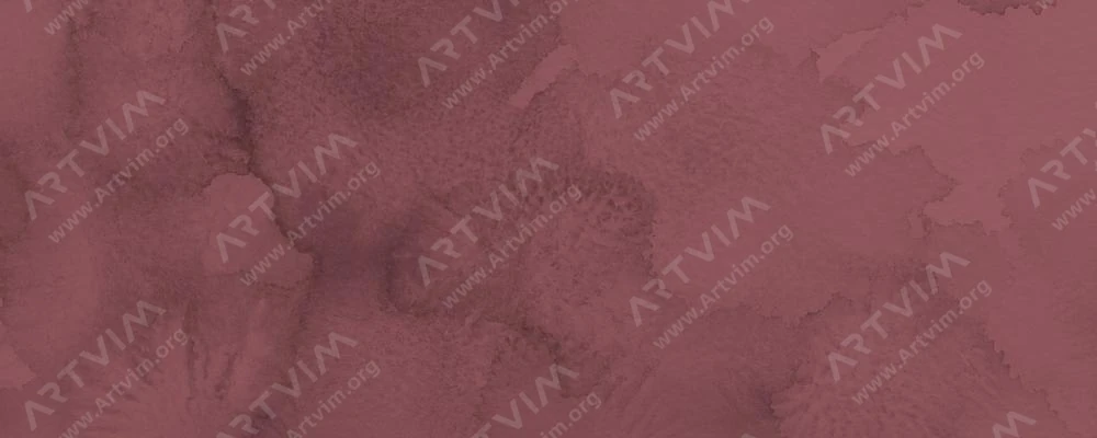 آیویله : آبرنگ : Red Brown 6