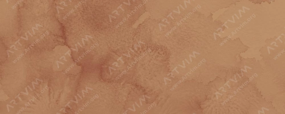 آیویله : آبرنگ : Red Brown 7