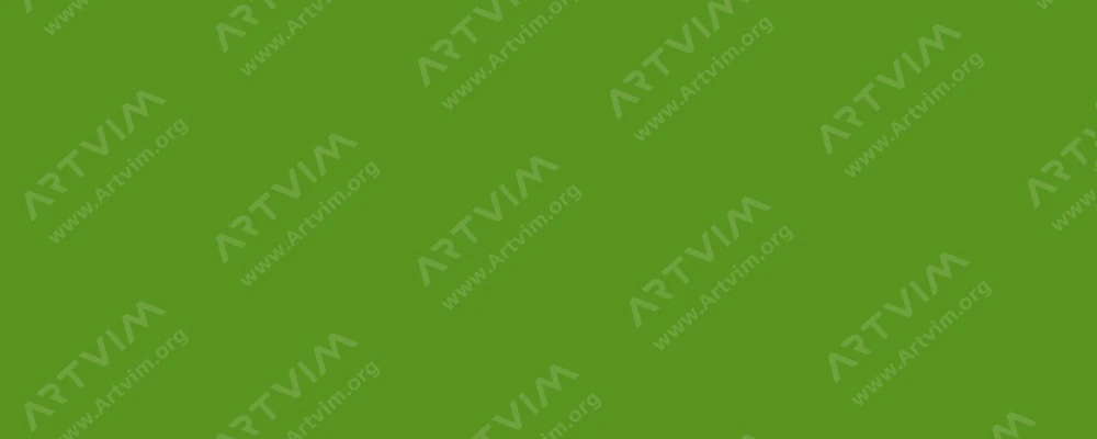 بروشو : رنگ پودری کریستالی : Leaf Green