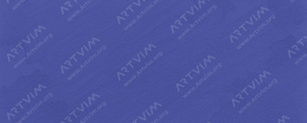 برونزیل : مداد آبرنگی آکوارل : Blue Violet