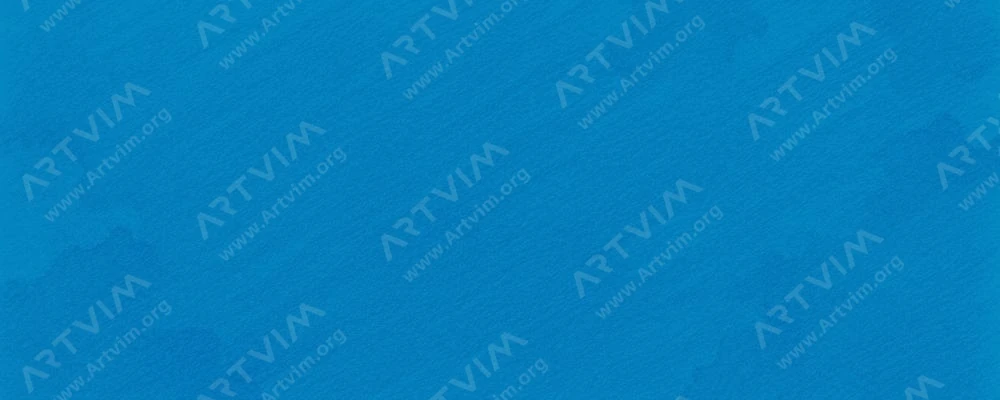 برونزیل : مداد آبرنگی آکوارل : Light Ultramarine