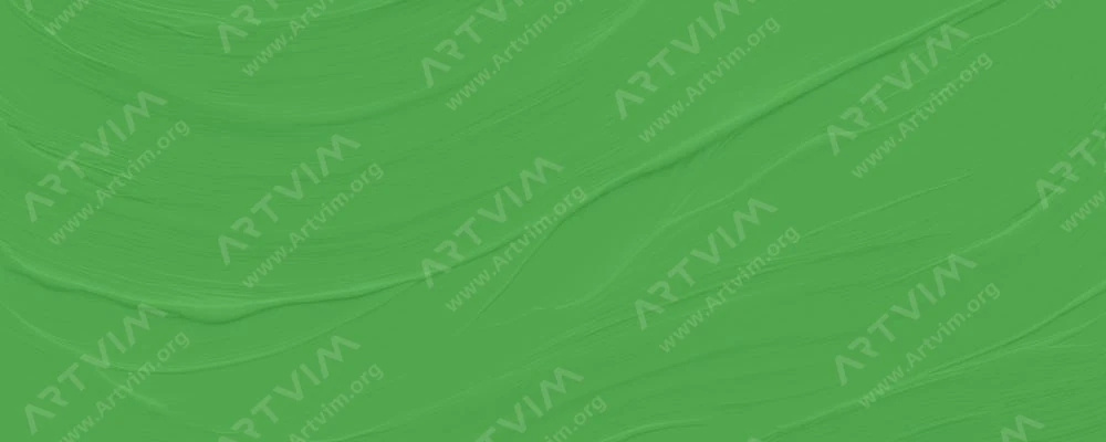 پ ب او : رنگ‌ اکریلیک استودیو : Cadmium Green Hue