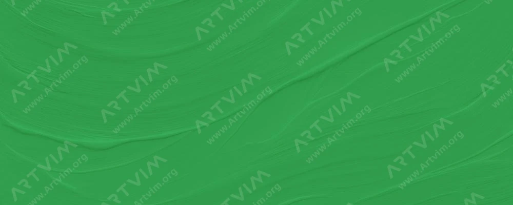 پ ب او : رنگ‌ اکریلیک پورینگ اکسپرینسز : Bright Green