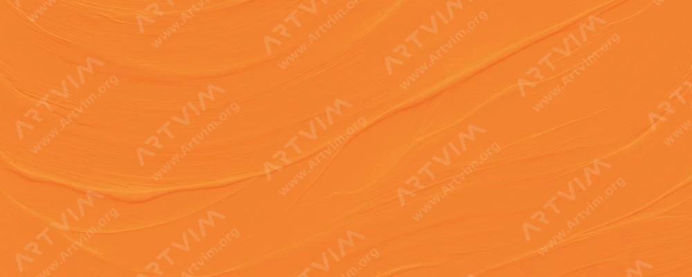 پ ب او : رنگ‌ اکریلیک پورینگ اکسپرینسز : Orange