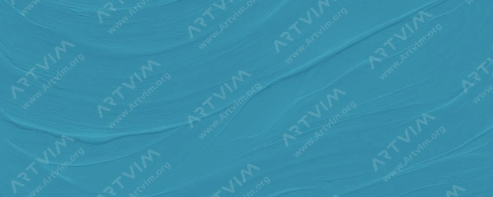 پ ب او : رنگ‌ اکریلیک پورینگ اکسپرینسز : Turquoise Blue