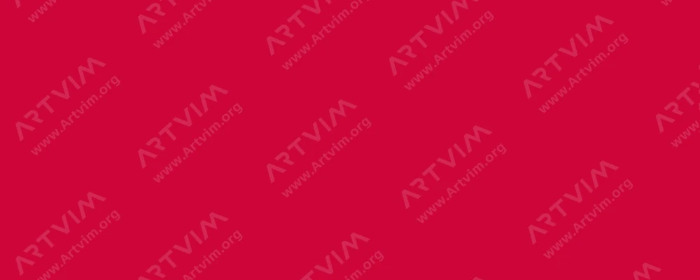 پ ب او : رنگ‌ اکریلیک مات : Carmine Red