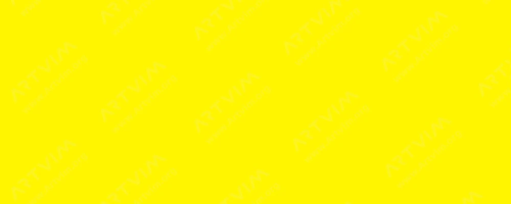 پ ب او : رنگ‌ اکریلیک مات : Fluorescent Yellow