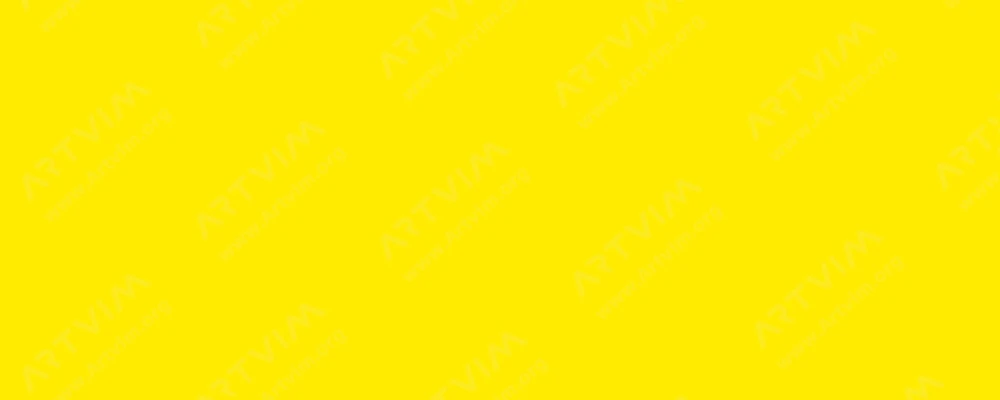 پ ب او : رنگ‌ اکریلیک مات : Primary Yellow