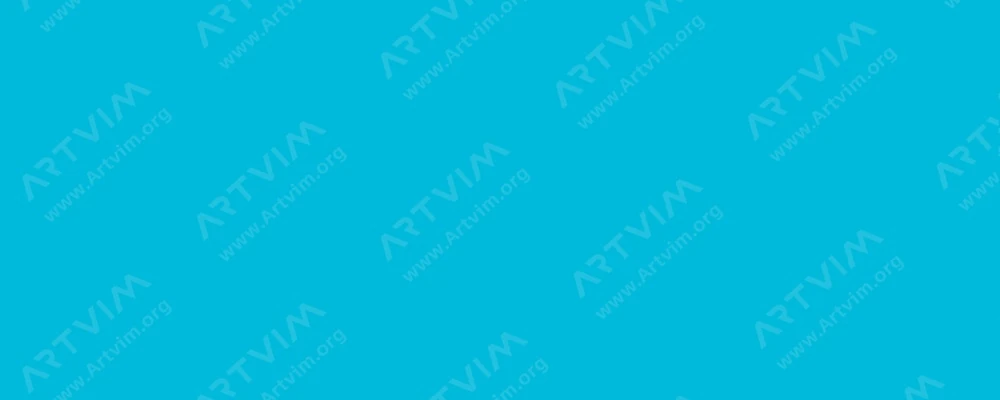 پ ب او : رنگ‌ اکریلیک مات : Turquoise Blue