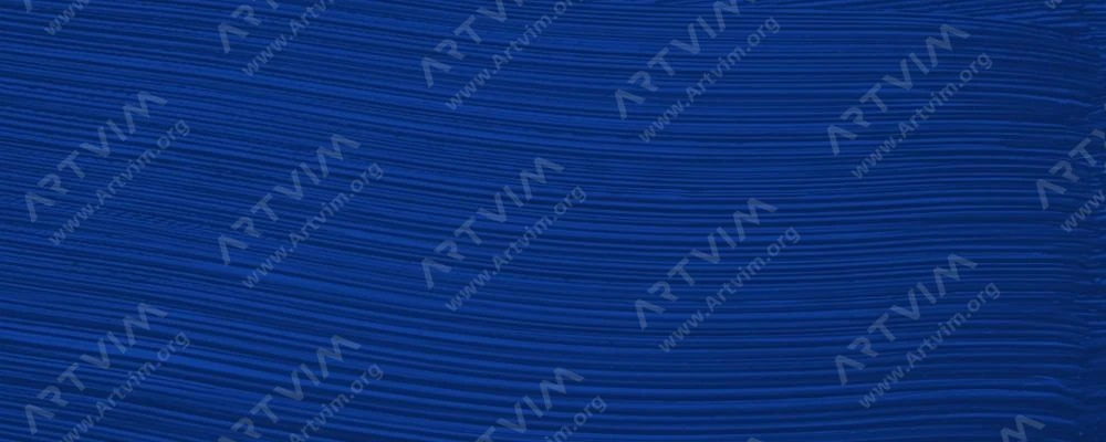 جکسونز : رنگ روغن آرتیست : French Ultramarine Blue