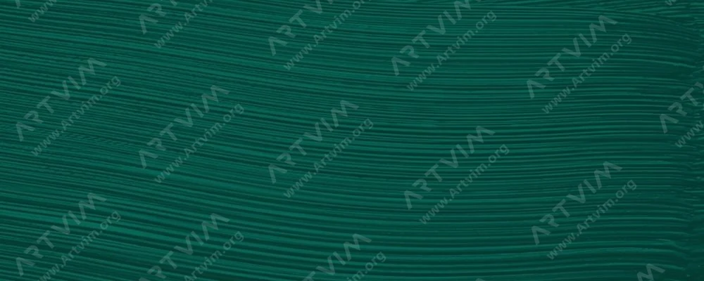 جکسونز : رنگ روغن آرتیست : Viridian Green Hue