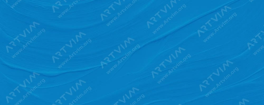 جکسونز: اکریلیک حرفه‌ای : Cyan Blue