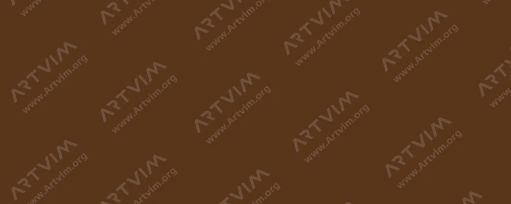 جکمنز آرت متریالز : آبرنگ حرفه‌ای ممتاز : Burnt Umber