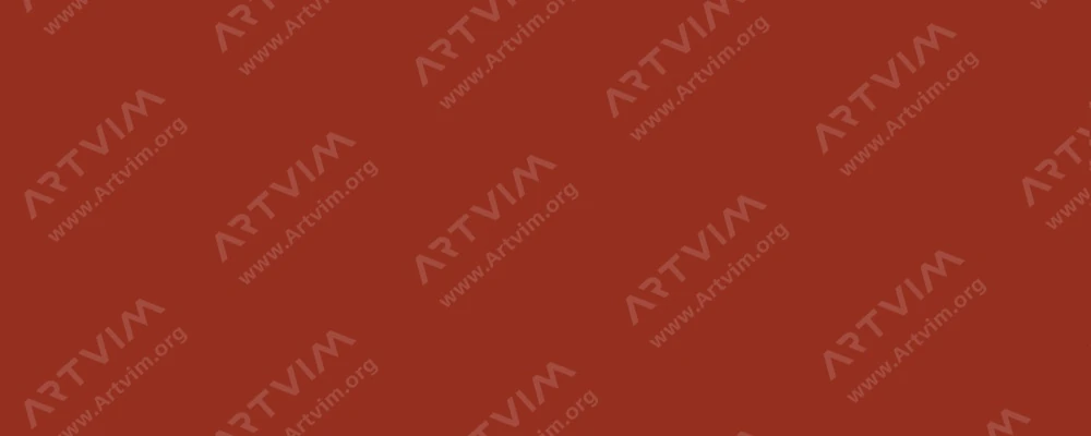 جکمنز آرت متریالز : آبرنگ حرفه‌ای ممتاز : English Red Oxide (130m)