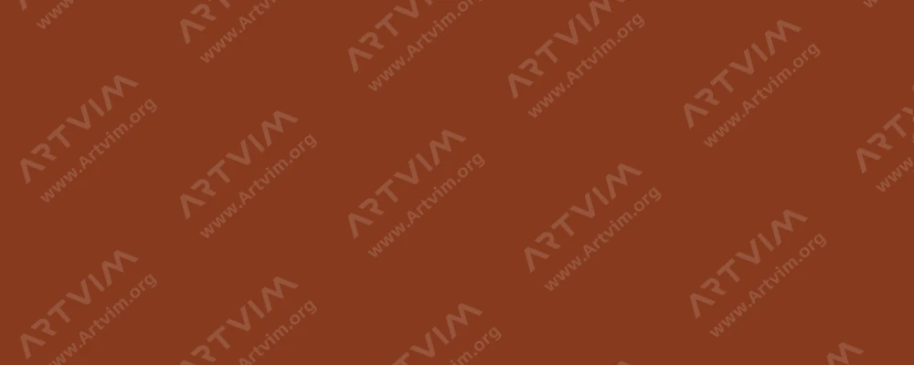 جکمنز آرت متریالز : آبرنگ حرفه‌ای ممتاز : Natural Red Oxide