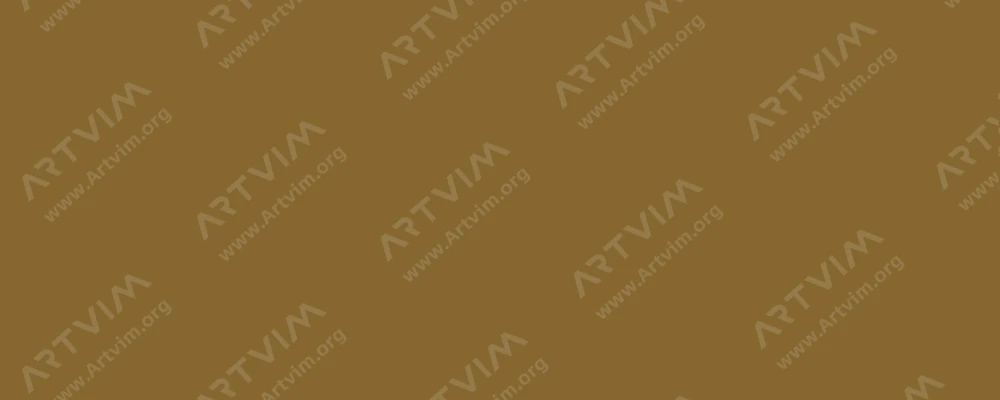 جکمنز آرت متریالز : آبرنگ حرفه‌ای ممتاز : Raw Umber