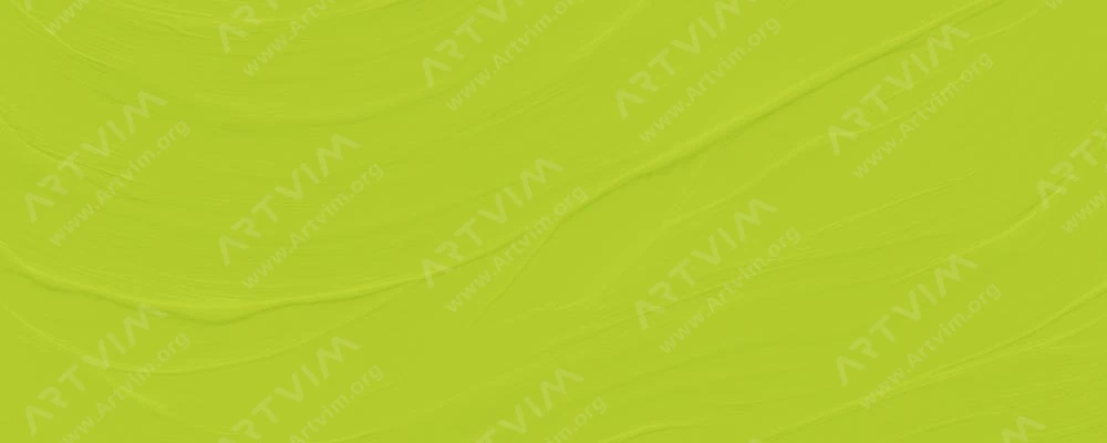 جو سونیا: اکریلیک مات روان : Yellow Green