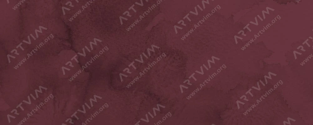 دالر رونی : آبرنگ آکوافاین : Burnt Sienna