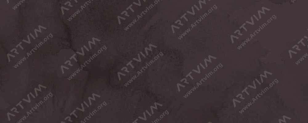 دالر رونی : آبرنگ آکوافاین : Burnt Umber