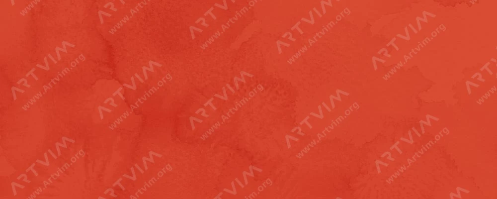 دالر رونی : آبرنگ آکوافاین : Cadmium Red Hue