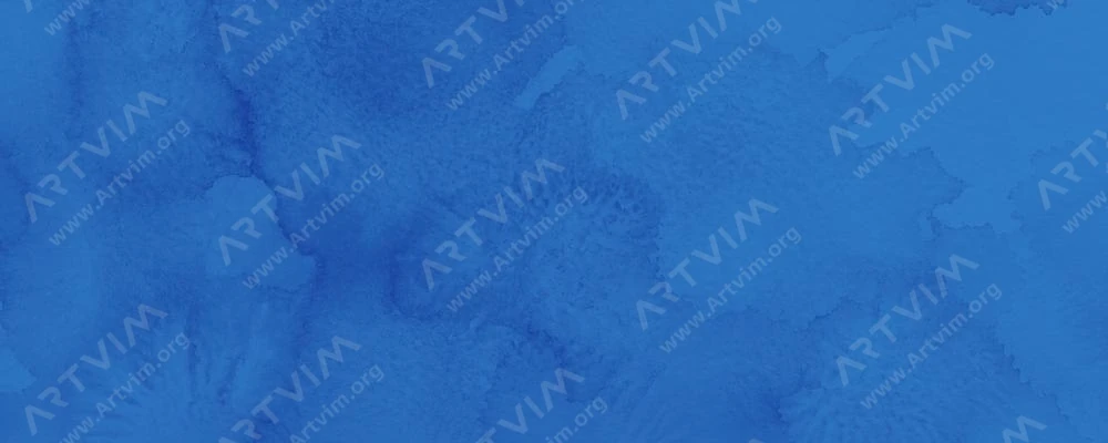 دالر رونی : آبرنگ آکوافاین : Cobalt Blue Hue