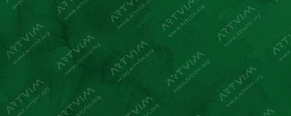 دالر رونی : آبرنگ آکوافاین : Hooker's Green