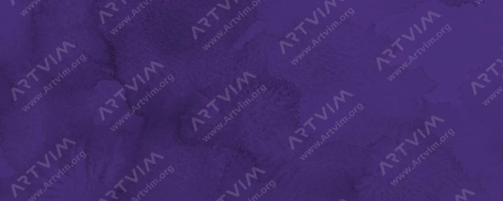 دالر رونی : آبرنگ آکوافاین : Mauve