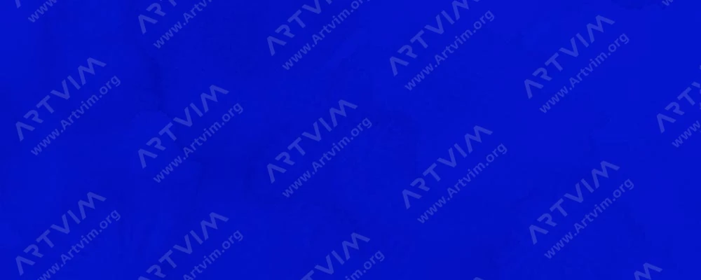 دالر رونی : آبرنگ آکوافاین : Phthalo Blue