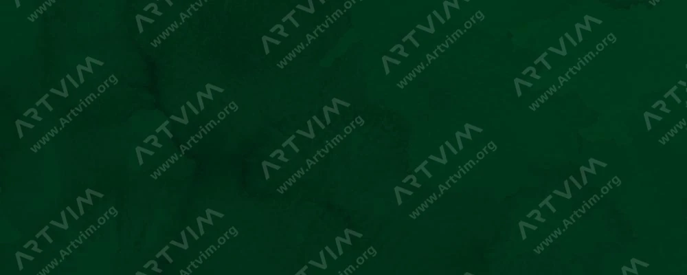 دالر رونی : آبرنگ آکوافاین : Viridian