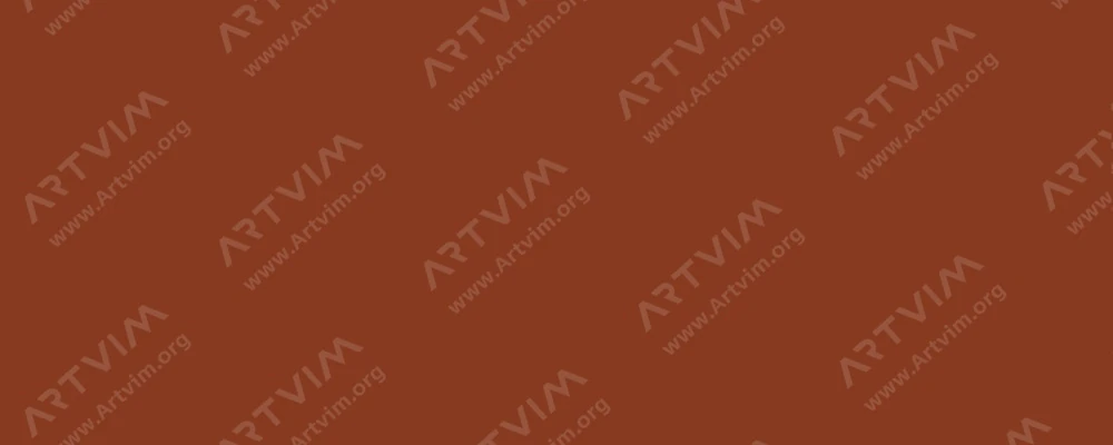 دالر رونی : رنگ‌ اکریلیک چاپ سیلک سیستم تری : Burnt Sienna