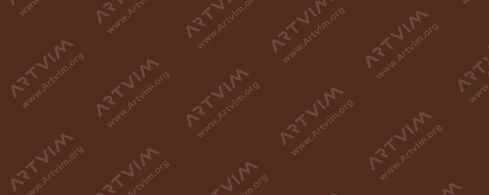 دالر رونی : رنگ‌ اکریلیک چاپ سیلک سیستم تری : Burnt Umber