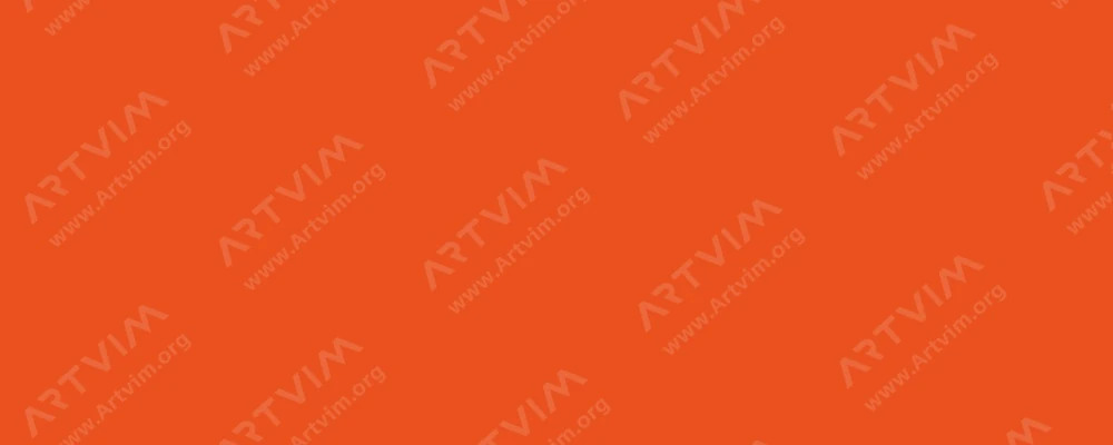 دالر رونی : رنگ‌ اکریلیک چاپ سیلک سیستم تری : Cadmium Orange Hue