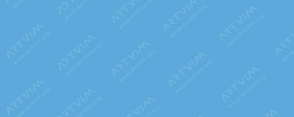 دالر رونی : رنگ‌ اکریلیک روان سیستم تری : Coeruleum Blue Hue