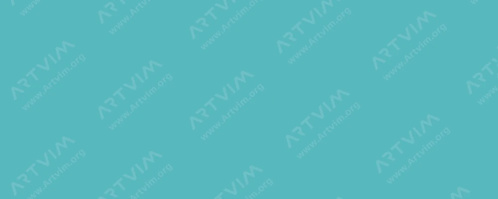 دالر رونی : رنگ‌ اکریلیک روان سیستم تری : Phthalo Turquoise