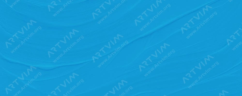 دالر رونی : رنگ‌ اکریلیک کرایلا : Azure Blue