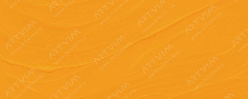 دالر رونی : رنگ‌ اکریلیک کرایلا : Cadmium Orange