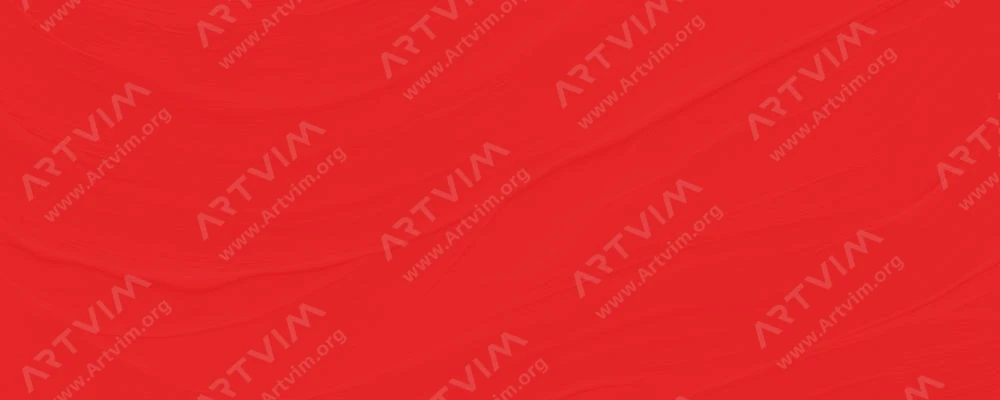 دالر رونی : رنگ‌ اکریلیک کرایلا : Cadmium Red