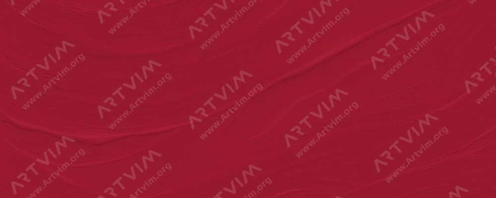 دالر رونی : رنگ‌ اکریلیک کرایلا : Carmine Hue (Naphthol Red)