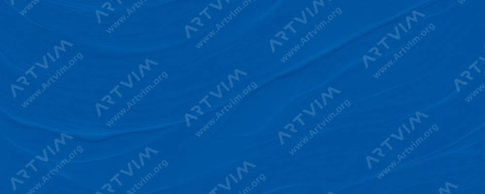 دالر رونی : رنگ‌ اکریلیک کرایلا : Cobalt Blue